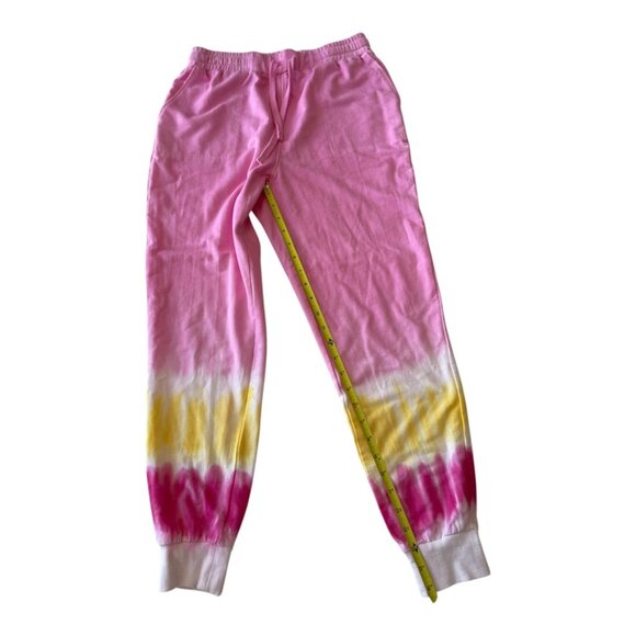Anthropology NWOT Jane and Delancey Womens Tie Dye Jogger Sweatpants Small Pink - Picture 4 of 10